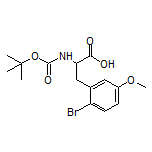 2-(Boc-amino)-3-(2-bromo-5-methoxyphenyl)propanoic Acid