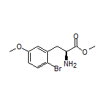 Methyl (S)-2-Amino-3-(2-bromo-5-methoxyphenyl)propanoate