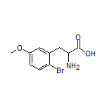 2-Amino-3-(2-bromo-5-methoxyphenyl)propanoic Acid