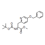 Methyl 2-(Boc-amino)-3-[5-(benzyloxy)-2-pyridyl]propanoate