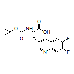 (S)-2-(Boc-amino)-3-(6,7-difluoroquinolin-3-yl)propanoic Acid