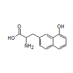 2-Amino-3-(8-hydroxynaphthalen-2-yl)propanoic Acid