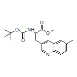 Methyl 2-(Boc-amino)-3-(6-methylquinolin-3-yl)propanoate