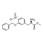 Methyl (R)-2-Amino-3-[3-(benzyloxy)-4-nitrophenyl]propanoate