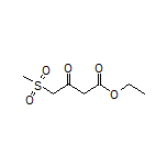 Ethyl 4-(Methylsulfonyl)-3-oxobutanoate