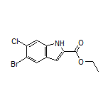 Ethyl 5-Bromo-6-chloro-1H-indole-2-carboxylate