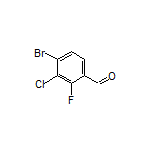 4-Bromo-3-chloro-2-fluorobenzaldehyde