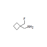 [1-(Fluoromethyl)cyclobutyl]methanamine