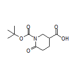 1-Boc-6-oxopiperidine-3-carboxylic Acid