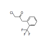 1-Chloro-3-[2-(trifluoromethyl)phenyl]propan-2-one