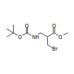 Methyl 3-Bromo-2-[(Boc-amino)methyl]propanoate