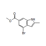 Methyl 4-Bromo-2-methyl-1H-indole-6-carboxylate