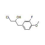 1-Chloro-3-(3-fluoro-4-methoxyphenyl)propan-2-ol
