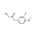 1-Chloro-3-(3-fluoro-4-methoxyphenyl)propan-2-one