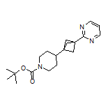 2-[3-(1-Boc-piperidin-4-yl)bicyclo[1.1.1]pentan-1-yl]pyrimidine