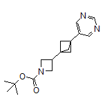5-[3-(1-Boc-azetidin-3-yl)bicyclo[1.1.1]pentan-1-yl]pyrimidine