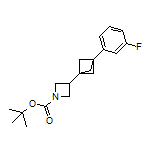 1-Boc-3-[3-(3-fluorophenyl)bicyclo[1.1.1]pentan-1-yl]azetidine