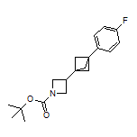 1-Boc-3-[3-(4-fluorophenyl)bicyclo[1.1.1]pentan-1-yl]azetidine
