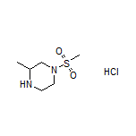 3-Methyl-1-(methylsulfonyl)piperazine Hydrochloride