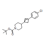 1-Boc-4-[3-(4-chlorophenyl)bicyclo[1.1.1]pentan-1-yl]piperidine