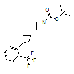 1-Boc-3-[3-[2-(trifluoromethyl)phenyl]bicyclo[1.1.1]pentan-1-yl]azetidine