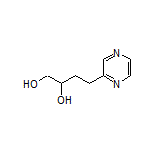 4-(Pyrazin-2-yl)butane-1,2-diol