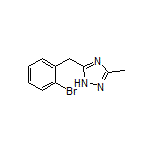 5-(2-Bromobenzyl)-3-methyl-1H-1,2,4-triazole