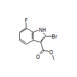 Methyl 2-Bromo-7-fluoro-1H-indole-3-carboxylate