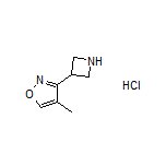 3-(Azetidin-3-yl)-4-methylisoxazole Hydrochloride