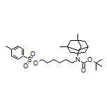 6-[Boc(3,5-dimethyladamantan-1-yl)amino]hexyl 4-Methylbenzenesulfonate