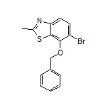 7-(Benzyloxy)-6-bromo-2-methylbenzo[d]thiazole