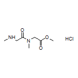 Methyl N-Methyl-N-(methylglycyl)glycinate Hydrochloride