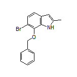 7-(Benzyloxy)-6-bromo-2-methyl-1H-indole