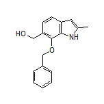 7-(Benzyloxy)-6-(hydroxymethyl)-2-methyl-1H-indole