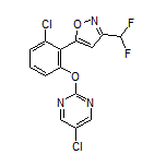 5-[2-Chloro-6-[(5-chloropyrimidin-2-yl)oxy]phenyl]-3-(difluoromethyl)isoxazole