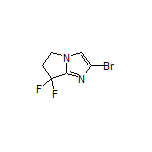 2-Bromo-7,7-difluoro-6,7-dihydro-5H-pyrrolo[1,2-a]imidazole