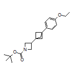 1-Boc-3-[3-(4-ethoxyphenyl)bicyclo[1.1.1]pentan-1-yl]azetidine