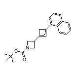 1-Boc-3-[3-(naphthalen-1-yl)bicyclo[1.1.1]pentan-1-yl]azetidine
