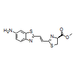 Methyl (S,E)-2-[2-(6-Aminobenzo[d]thiazol-2-yl)vinyl]-4,5-dihydrothiazole-4-carboxylate