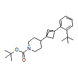 1-Boc-4-[3-[2-(tert-butyl)phenyl]bicyclo[1.1.1]pentan-1-yl]piperidine