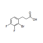 3-(2-Bromo-3,4-difluorophenyl)propanoic Acid