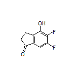 5,6-Difluoro-4-hydroxy-2,3-dihydro-1H-inden-1-one
