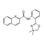 N-[2-(4,4-Dimethyl-4,5-dihydrooxazol-2-yl)phenyl]quinoline-2-carboxamide