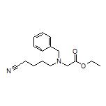 Ethyl N-Benzyl-N-(4-cyanobutyl)glycinate