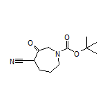 1-Boc-3-oxoazepane-4-carbonitrile
