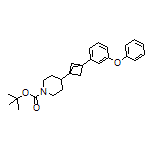 1-Boc-4-[3-(3-phenoxyphenyl)bicyclo[1.1.1]pentan-1-yl]piperidine