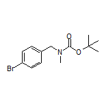 1-(4-Bromophenyl)-N-Boc-N-methylmethanamine