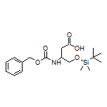 3-(Cbz-amino)-4-[(tert-butyldimethylsilyl)oxy]butanoic Acid