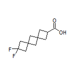 8,8-Difluorodispiro[3.1.3.1]decane-2-carboxylic Acid