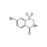 7-Bromo-2H-benzo[e][1,3]thiazin-4(3H)-one 1,1-Dioxide